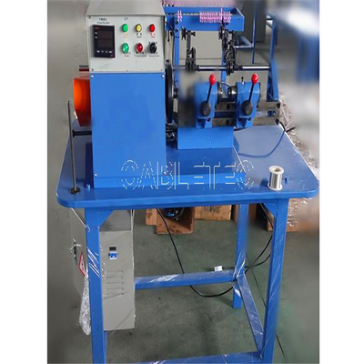 Manual rewinding winding machine for cables